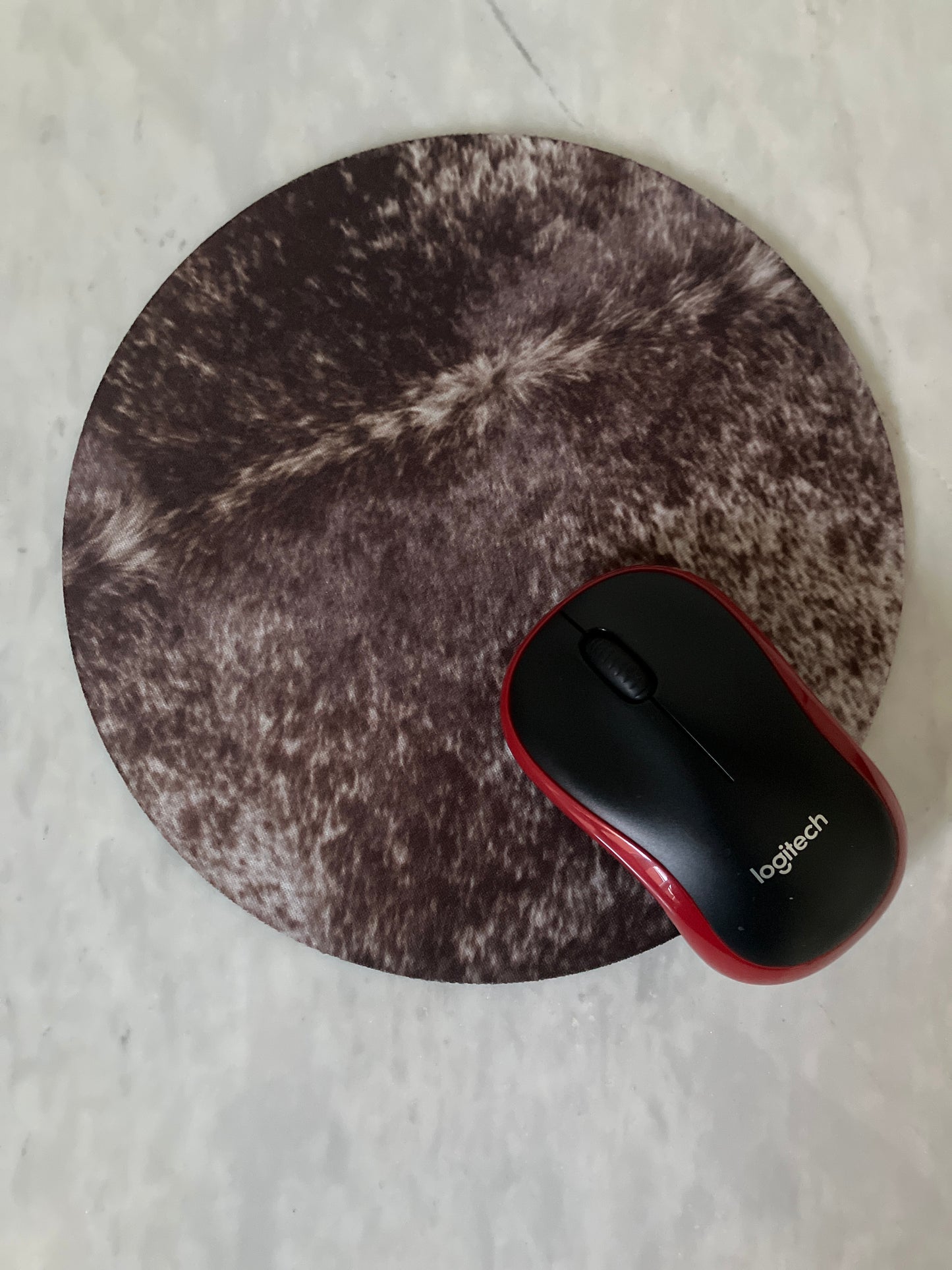 Cowhide Mouse Pad
