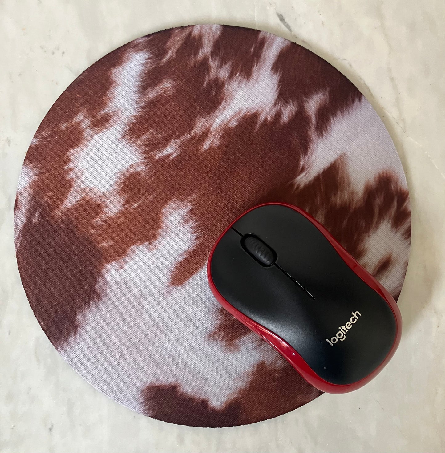 Cowhide Mouse Pad